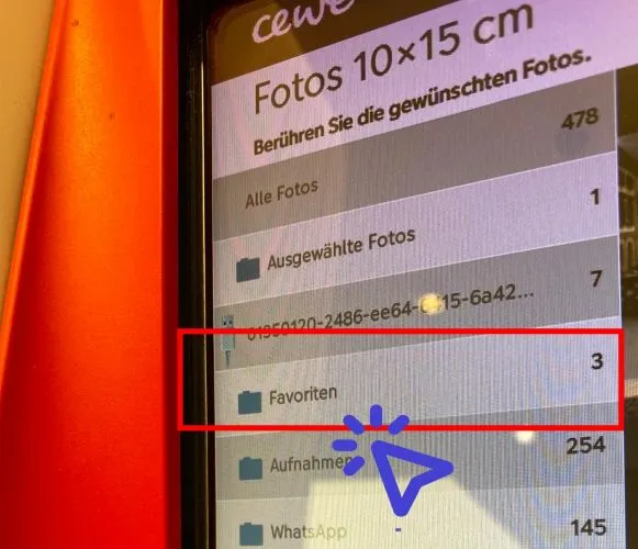 Schritt 7: Ihre Fotos auswählen