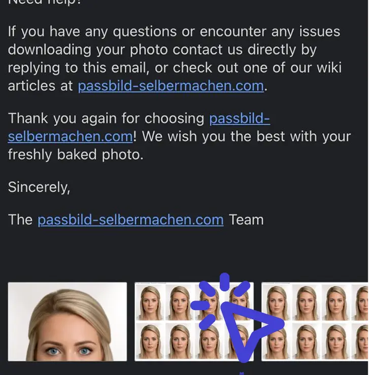 Schritt 1: Bild aus E-Mail herunterladen