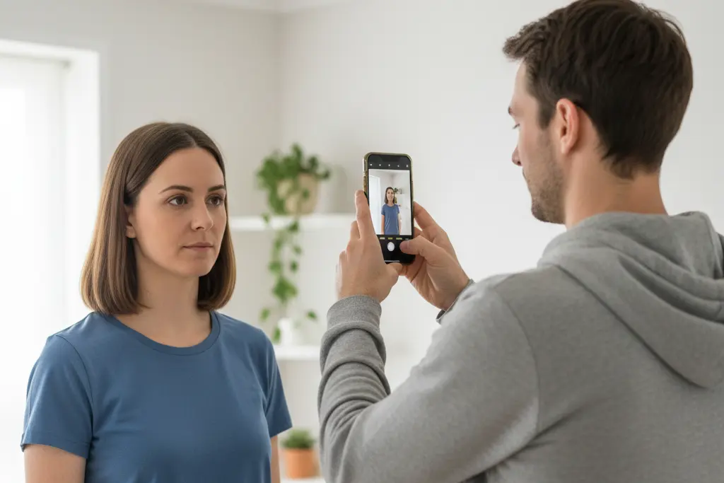 Schritt 1: Foto zu Hause machen