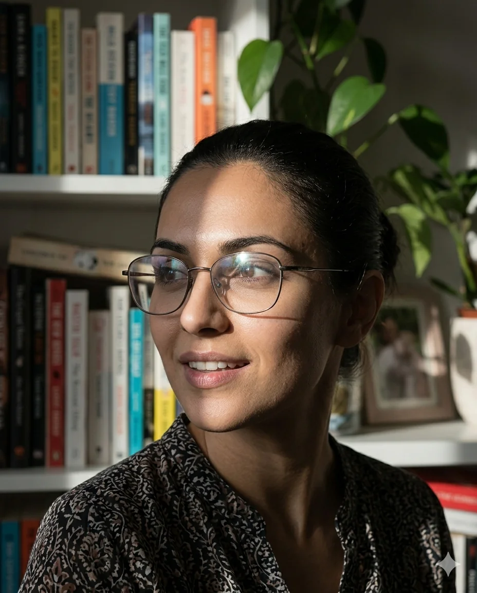 Example of an incorrect UK passport photo with common mistakes